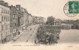 Honfleur * Vue Sur Le Quai Ste Catherine * Bateaux - Falaise