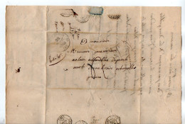 TB 4151 - 1840 - LAC - Lettre De Mr BERTIN à Mardelon MP DUN - LE - ROI Pour Me COMMERSON Notaire à CHAROLLES - 1801-1848: Voorlopers XIX