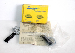 HERKAT - 2 CONTACT DE COMMUTATION POUR RAIL - SCHALTKONTAKT 1821 - HO TRAIN NEUF, ANCIEN MODEL REDUIT (1712.223) - Alimentation & Accessoires électriques