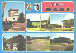 Germany:Marl Views, Town Hall, Theatre, Museum, Stadium, Sport Hall - Marl