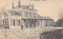 FRANCE - 78 - ANDRESY - La Gare - Carte Postale Ancienne - Andresy