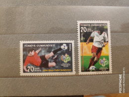 2006 Turkey	Football (F3) - Unused Stamps