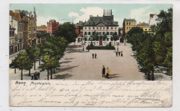 5300 BONN, Münsterplatz, Beethoven - Denkmal, Hauptpost Mit Optischen Telegraphen Auf Dem Dach, 1905, Kl. Druckstelle - Bornheim