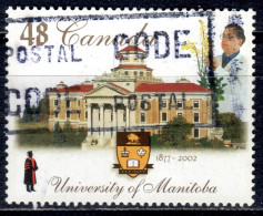 CDN+ Kanada 2002 Mi 2041 Universität Manitoba - Oblitérés