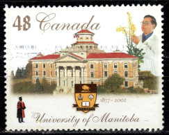 CDN+ Kanada 2002 Mi 2041 Universität Manitoba - Oblitérés