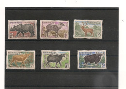 KMERE   ANNÉE 1972 ANIMAUX N° 310/315** - Kambodscha