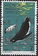 Territoire Antarctique Australien - Manchot Adélie (Pygoscelis Adeliae) - Oblitéré 6 Bandes Propres - Used Stamps