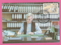 Carte Maximum - Belgique - 1983 - Femmes Chefs D'entreprise - 1981-1990