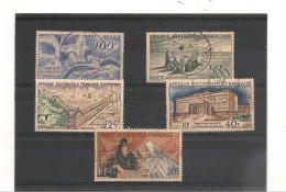 A.O.F ANNÉES 1947/58 P.A.N° 13/14-24/25-28  Oblitérés - Used Stamps