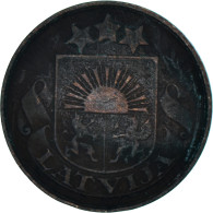 Monnaie, Lettonie, 2 Santimi, 1926 - Estland