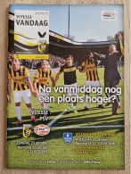 Programme Vitesse - PSV - ADO Den Haag - 23/26.10.2011 -Eredivisie - KNVB Cup - Holland - Programm - Football - Libros