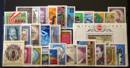 Austria - 1981 - Mi:AT 1664-1694 Sn:AT 1172-1201 Yt:AT 1493-1523**MNH - Compl. Year - Look Scan - Ganze Jahrgänge