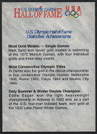 UNITED STATES - U.S. OLYMPIC CARDS HALL OF FAME - US OLYMPIC HALL OF FAME DISTINCTIVE ACHIEVEMENTS - # 86 - Trading-Karten