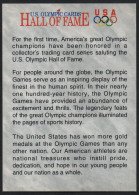 UNITED STATES - U.S. OLYMPIC CARDS HALL OF FAME - US OLYMPIC HALL OF FAME DISTINCTIVE ACHIEVEMENTS - # 87 - Tarjetas