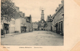 CHATELUS MALVALEIX, LA GRANDE RUE, DEBIT DE POUDRES QUINCAILLERIE SERRURERIE, EGLISE REF 7795 SGD - Chatelus Malvaleix