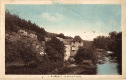 N°10412 -cpa Avallon -le Moulin Cadoux- - Water Mills