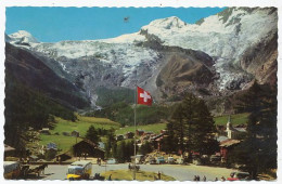 CPA CARTE POSTALE SUISSE HELVETIA LA  MALLE POSTE AUTOBUS SCHWEIZE POST SAAS-FEE - Saas Im Prättigau