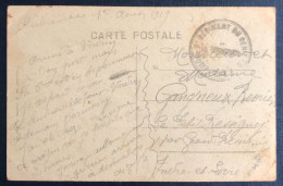 France, WW1 - Sur CPA - 9e REGIMENT DU GENIE 1.8.1919 - (B261) - WW I