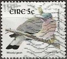 IRELAND 2002 New Currency Birds - 5c. - Woodpigeon AVU - Oblitérés