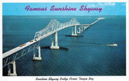 1 AK USA / Florida * Die Alte Sunshine Skyway Bridge - Sie überspannt Die Tampa Bay * - Tampa