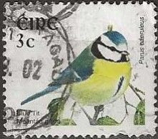 IRELAND 2002 New Currency Birds - 3c. - Blue Tit FU - Oblitérés
