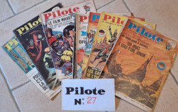 Equivalent RELIE PILOTE N°27 N°303 à 312 10n°s 1965  Tous Complets Cheret Paras Cabu Dingodossiers Azara Fred - Pilote