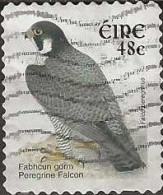 IRELAND 2002 New Currency Birds - 48c. - Peregrine Falcon FU Self Adhesive - Usati