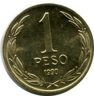 1 PESO 1990 CHILE UNC Moneda #M10061.E - Chili