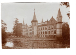 Gesves Château Vu De Derrière ( Photo Sur Papier Souple Au Format CPM ) - Gesves