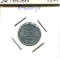 50 CENTIMES 1941 FRANCIA FRANCE Moneda French State #AM228.E - 50 Centimes