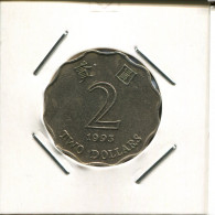 2 DOLLAR 1993 HONG KONG Moneda #AR575.E - Hong Kong