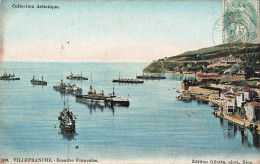 Villefranche * Escadre Française Dans Le Port * Bateau Navire De Guerre - Villefranche-sur-Mer