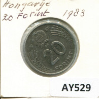 20 FORINT 1983 HONGRIE HUNGARY Pièce #AY529.F - Hongrie