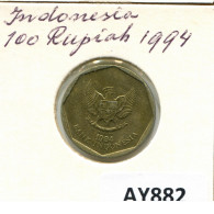 100 RUPIAH 1994 INDONÉSIE INDONESIA Pièce #AY882.F - Indonésie