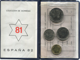 ESPAGNE SPAIN 1981*81 Pièce SET MUNDIAL*82 UNC #SET1259.4.F - Münz- Und Jahressets