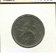 10 NEW PENCE 1971 UK GRANDE-BRETAGNE GREAT BRITAIN Pièce #AU834.F - 10 Pence & 10 New Pence