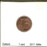 1 CENT 2011 ESTONIA Coin #AS692.U - Estland