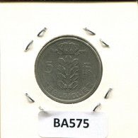 5 FRANCS 1948 FRENCH Text BELGIUM Coin #BA575.U - 5 Franc