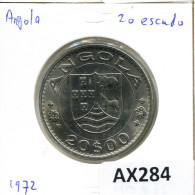 20 ESCUDOS 1971 ANGOLA Coin #AX284.U - Angola