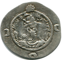 SASSANIAN KHUSRU I AD 531-579 AR Drachm Mitch-ACW.1028--1072 #AH233.4.D - Orientalische Münzen