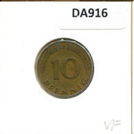 10 PFENNIG 1977 D BRD DEUTSCHLAND Münze GERMANY #DA916.D - 10 Pfennig