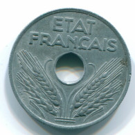 20 FRANC 1943 FRANKREICH FRANCE Französisch Münze XF #FR1142.4.D - Otros & Sin Clasificación