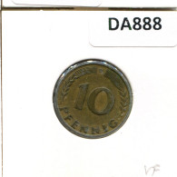 10 PFENNIG 1949 D BRD DEUTSCHLAND Münze GERMANY #DA888.D - 10 Pfennig