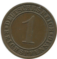1 REICHSPFENNIG 1931 A DEUTSCHLAND Münze GERMANY #AD451.9.D - 1 Renten- & 1 Reichspfennig