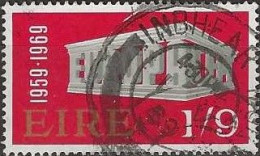 IRELAND 1969 Europa - 1s9d Colonnade FU - Oblitérés