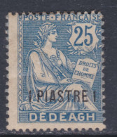 Dédéagh  N° 13 X Partie De Série : 1 Pi Sur 25 Bleu  Trace De Charnière Sinon TB - Unused Stamps