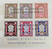 196 Overprinted Red Crescent Block MNH - Wohlfahrtsmarken