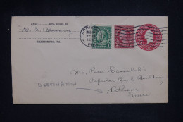 ETATS UNIS- Entier Postal De Harrisburg Pour La Grèce En 1928 - L 143068 - 1921-40