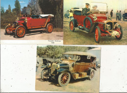 Cp, AUTOMOBILE, DELAHAYE ,  LOT DE 3 CARTES POSTALES - PKW