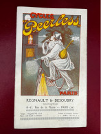 Cycles PEERLESS * Doc Catalogue Illustré Publicitaire Ancien Illustrateur * Paris 20ème Regnault & Desoubry * Cycle Vélo - Other & Unclassified